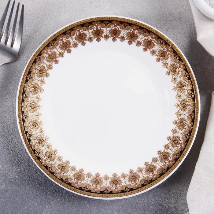 Тарелка «Ишим», 15,8×1,5 см, цвет чёрный с золотом
Тарелка «Ишим», 15,8×1,5 см, цвет чёрный с золотом