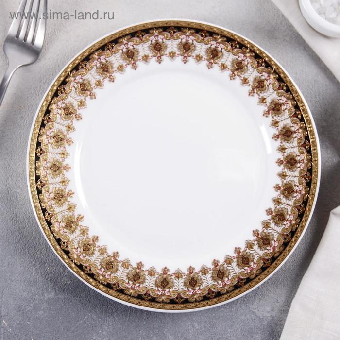 Тарелка «Ишим», 20,3×1,2 см, цвет чёрный с золотом
Тарелка «Ишим», 20,3×1,2 см, цвет чёрный с золотом