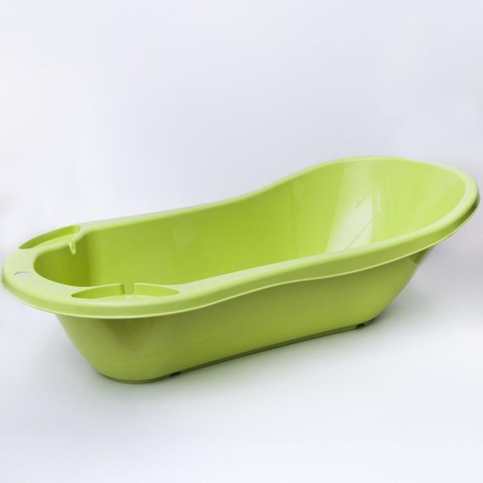 Ванна детская с клапаном для слива воды и аппликацией, цвет салатовый
Ванна детская с клапаном для слива воды и аппликацией, цвет салатовый