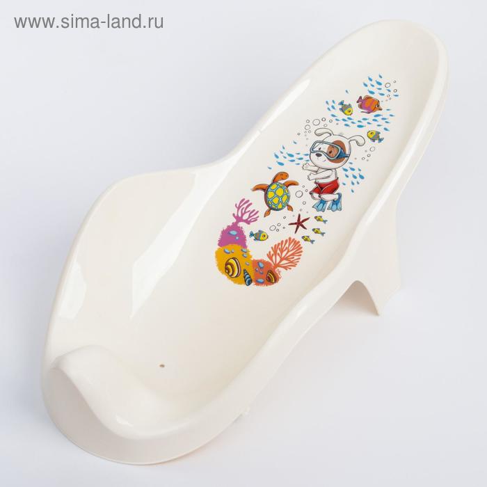 Горка для купания с декором, цвет бежевый
Горка для купания с декором, цвет бежевый