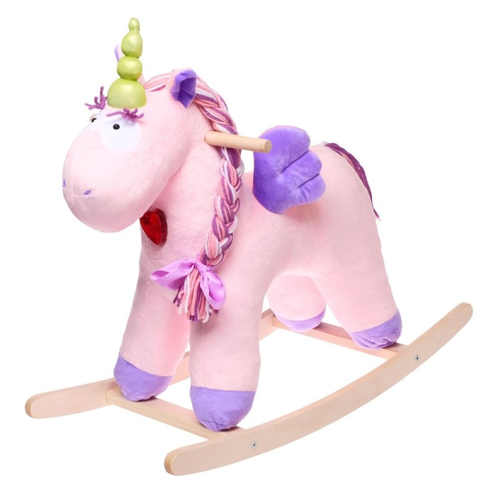 Качалка музыкальная «Единорог Эльза», цвет розовый
Качалка музыкальная «Единорог Эльза», цвет розовый