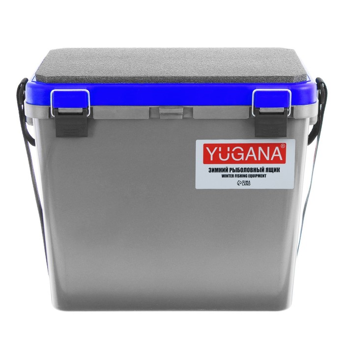 фото Ящик зимний yugana односекционный, цвет серо-синий