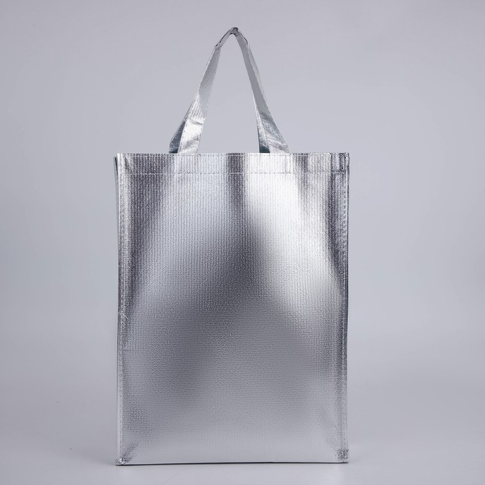 Сумка из спанбонда «Стиль» без молнии, без подкладки, цвет серебристый
Сумка из спанбонда «Стиль» без молнии, без подкладки, цвет серебристый