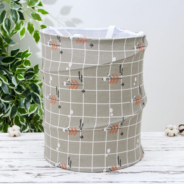 Корзина для белья складная «Прованс», 35×35×43 см
Корзина для белья складная «Прованс», 35×35×43 см