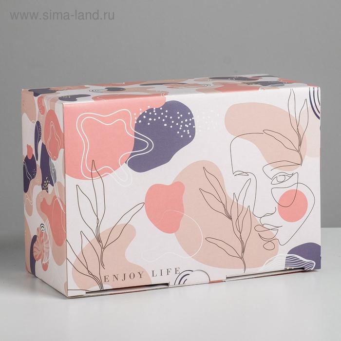 Коробка сборная «Силуэт», 22 × 15 × 10 см
Коробка сборная «Силуэт», 22 × 15 × 10 см