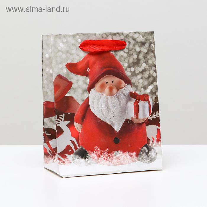 Пакет ламинированный "Счастливого Нового Года!", 11,5 x 14,5 x 6 см
Пакет ламинированный "Счастливого Нового Года!", 11,5 x 14,5 x 6 см