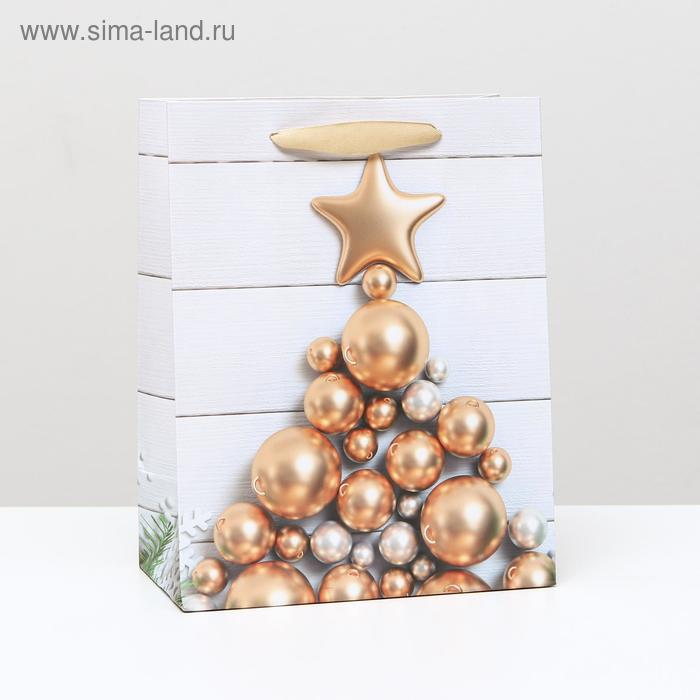 Пакет ламинированный "Ёлка из шаров", 18 x 23 x 10 см 
Пакет ламинированный "Ёлка из шаров", 18 x 23 x 10 см