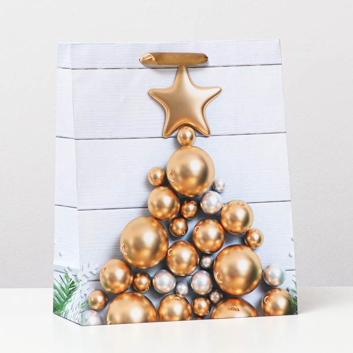 Пакет ламинированный "Ёлка из шаров", 26 x 32 x 12 см
Пакет ламинированный "Ёлка из шаров", 26 x 32 x 12 см