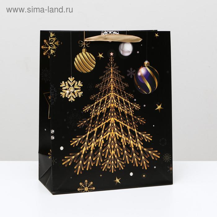 Пакет ламинированный "Золотистая ёлка", 26 x 32 x 12 см
Пакет ламинированный "Золотистая ёлка", 26 x 32 x 12 см
