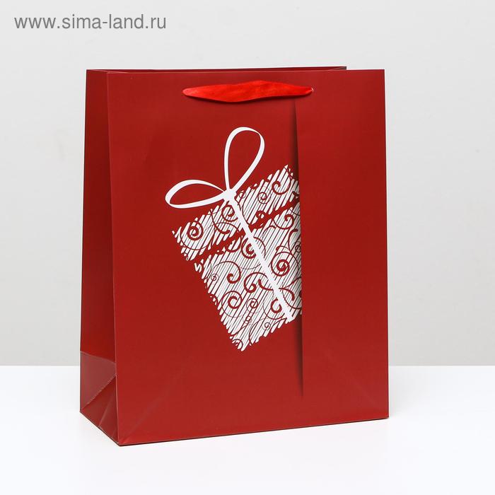 Пакет ламинированный "Красный подарок", 26 x 32 x 12 см
Пакет ламинированный "Красный подарок", 26 x 32 x 12 см
