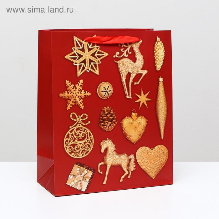 Пакет ламинированный "Новогодний декор", 26 x 32 x 12 см
Пакет ламинированный "Новогодний декор", 26 x 32 x 12 см