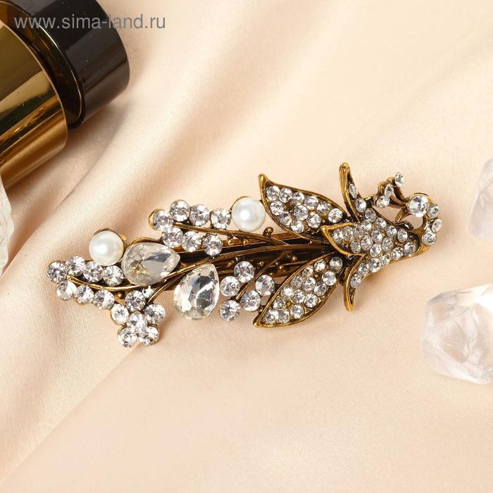 Заколка-автомат для волос "Снежана" 6,7 см
Заколка-автомат для волос "Снежана" 6,7 см