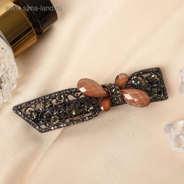 Заколка-автомат для волос "Тина" бантик, 8 см
Заколка-автомат для волос "Тина" бантик, 8 см