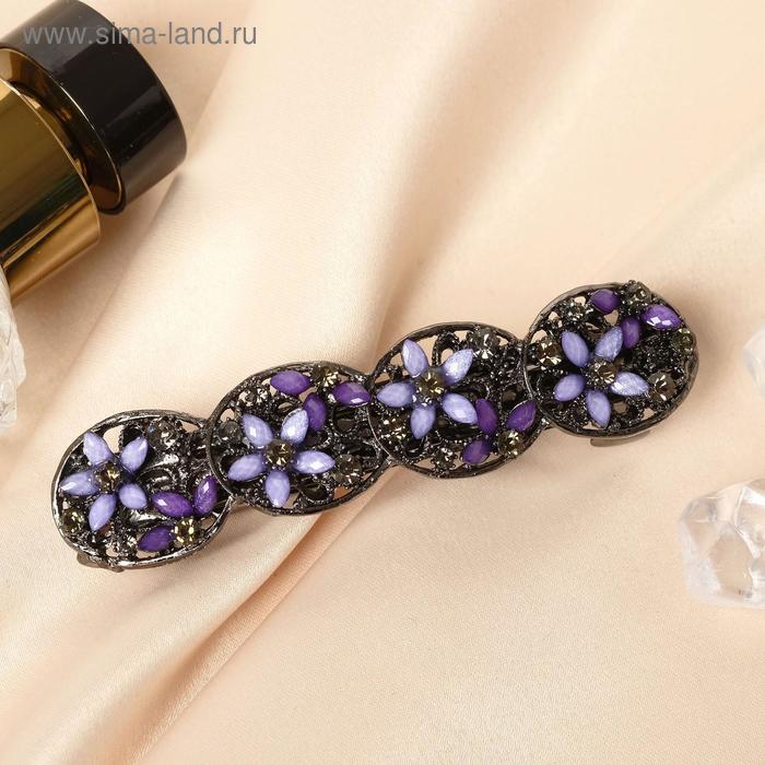 Заколка-автомат для волос "Мадлен" цветочки, 8 см
Заколка-автомат для волос "Мадлен" цветочки, 8 см