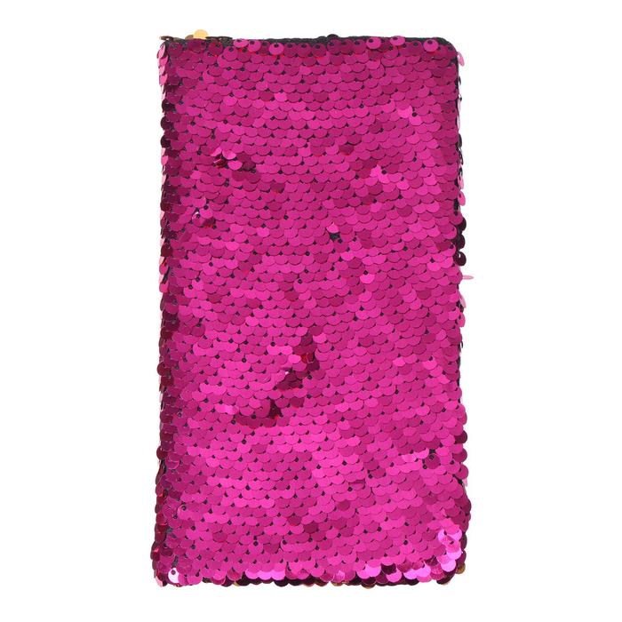 Записная книжка подарочная, формат А6, 80 листов в линейку, пайетки двухцветные малиново-золотистые
Записная книжка подарочная, формат А6, 80 листов в линейку, пайетки двухцветные малиново-золотистые