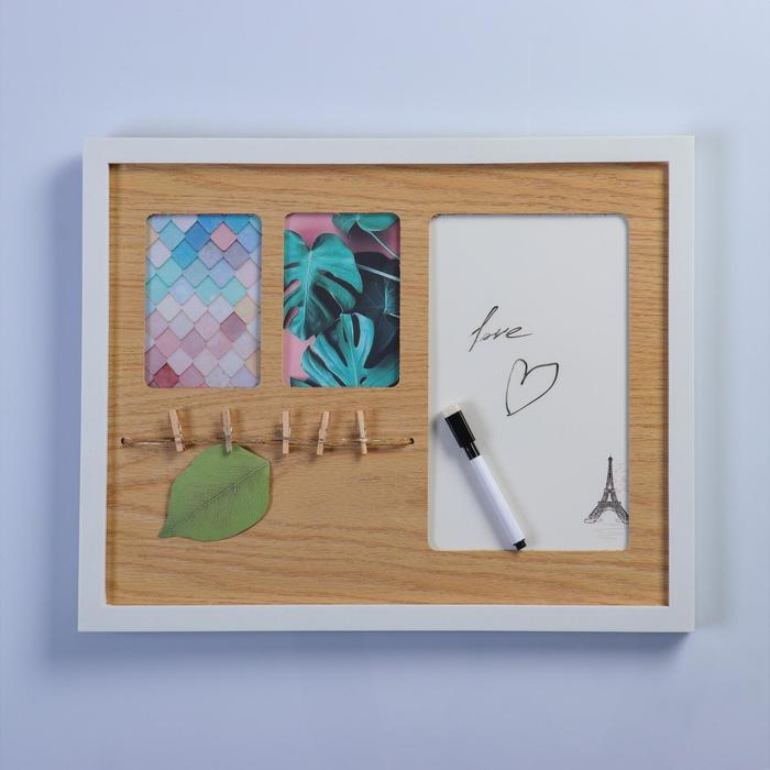 Доска для записей: подсветка, фоторамки, фломастер 2 CR2032, 15 х 25 см
Доска для записей: подсветка, фоторамки, фломастер 2 CR2032, 15 х 25 см