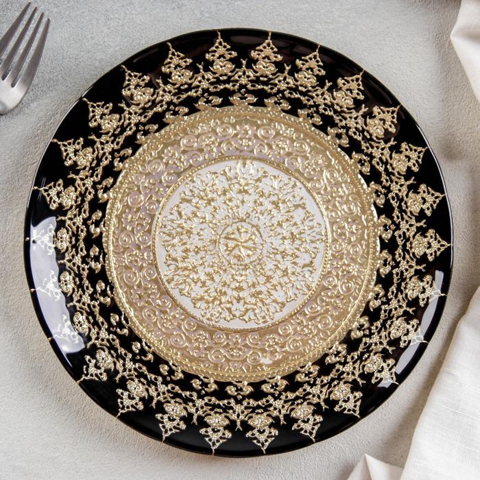 Тарелка «Золото хюррем», d=21 см
Тарелка «Золото хюррем», d=21 см