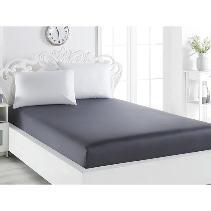 Простынь на резинке Karna Loft, размер 180x200x30 см, цвет тёмно-серый
Простынь на резинке Karna Loft, размер 180x200x30 см, цвет тёмно-серый