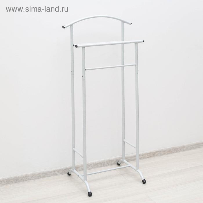 Вешалка гардеробная «Стиль», 47×34,8×108 см, цвет белое серебро
Вешалка гардеробная «Стиль», 47×34,8×108 см, цвет белое серебро
