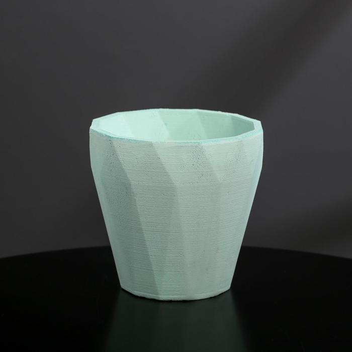 Кашпо из гипса «Полигональ», мятное, 10,5 х 11 см, 0,5 л.
Кашпо из гипса «Полигональ», мятное, 10,5 х 11 см, 0,5 л.