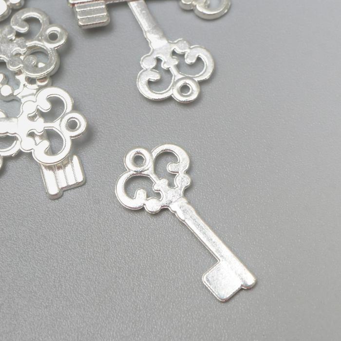 фото Подвеска "ключик" серебро 2х1 см