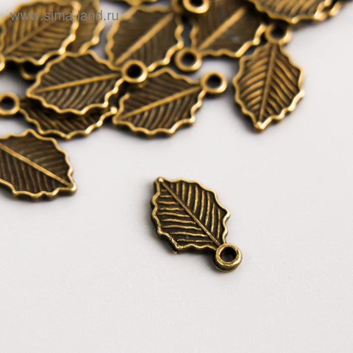 Подвеска "листик" цвет бронза 0,5х1 см
Подвеска "листик" цвет бронза 0,5х1 см