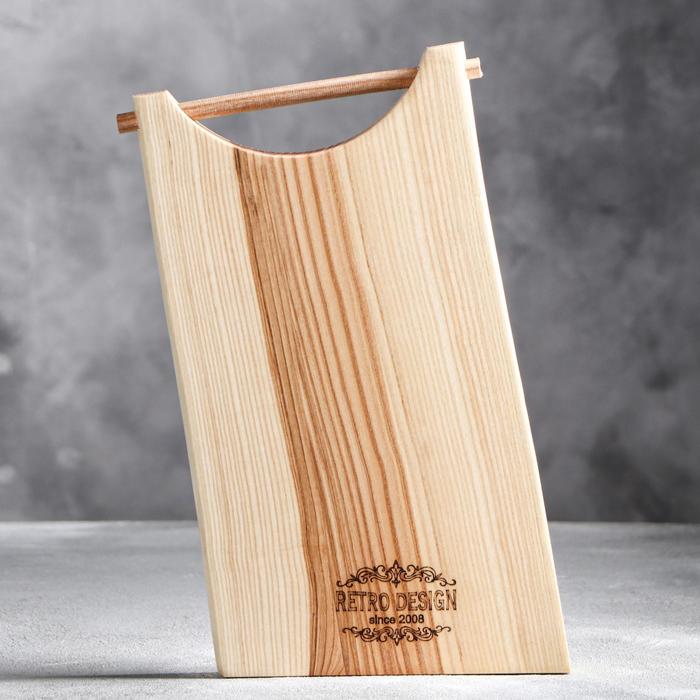 Доска разделочная авторская "Ретро", 30-34×17-26см, массив ясеня
Доска разделочная авторская "Ретро", 30-34×17-26см, массив ясеня