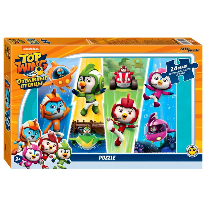Макси-пазл «Отважные птенцы», 24 элемента
Макси-пазл «Отважные птенцы», 24 элемента