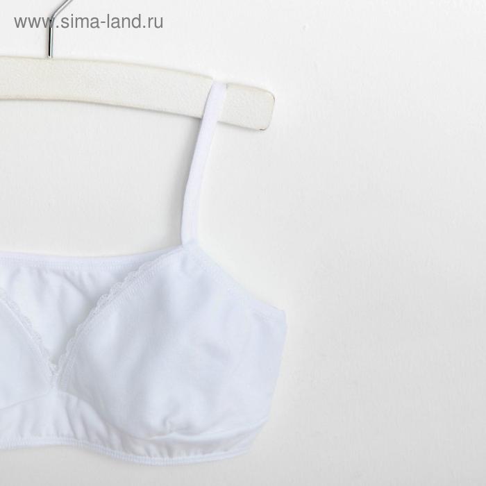 фото Топ для девочки, цвет белый, рост 140-146 см (10-11) anisse