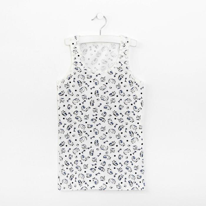 Майка для девочки, цвет белый-набивка, рост 128-134 см (8-9)
Майка для девочки, цвет белый-набивка, рост 128-134 см (8-9)