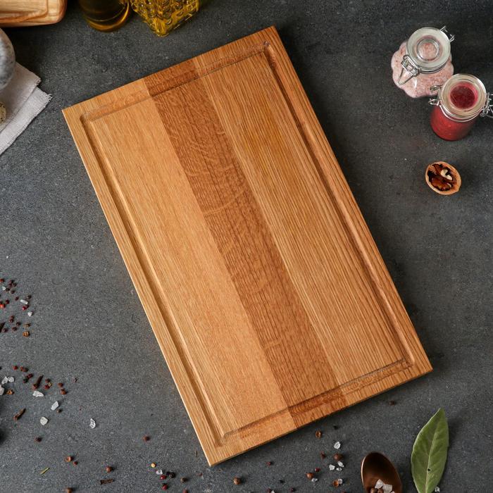 Доска разделочная, 25х40 см, массив дуба
Доска разделочная, 25х40 см, массив дуба