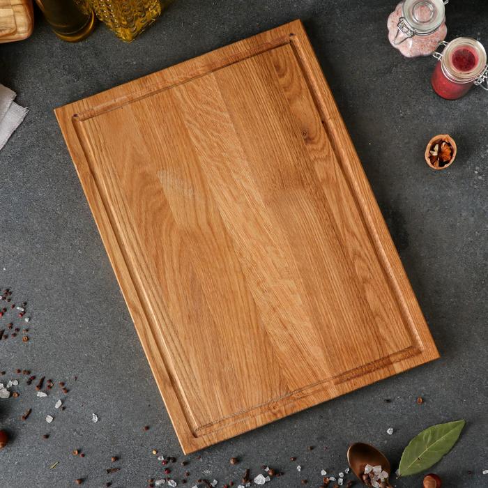 Доска разделочная "Эко", 30 х 40 см, массив дуба
Доска разделочная "Эко", 30 х 40 см, массив дуба