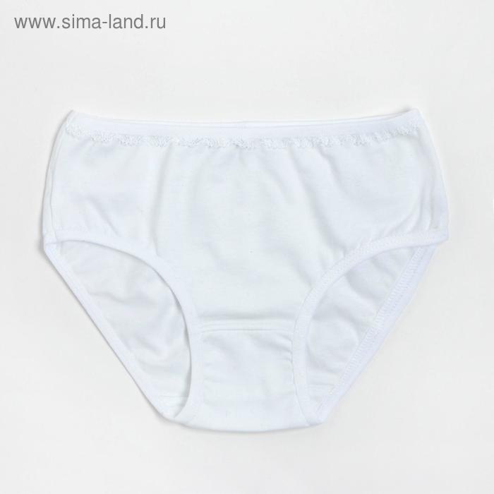 Трусы для девочки, цвет белый, рост 128-134 см
Трусы для девочки, цвет белый, рост 128-134 см