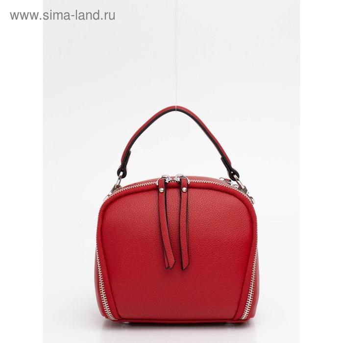 Сумка кросс-боди Ludor иск.кожа, 2 отдела на молнии, цвет Красный 17х12х14см
Сумка кросс-боди Ludor иск.кожа, 2 отдела на молнии, цвет Красный 17х12х14см