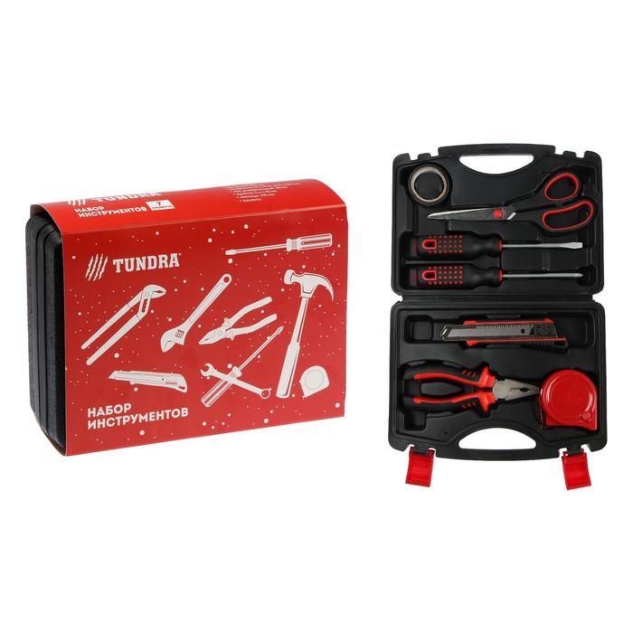 Набор инструментов в кейсе TUNDRA, подарочная упаковка, 7 предметов
Набор инструментов в кейсе TUNDRA, подарочная упаковка, 7 предметов
