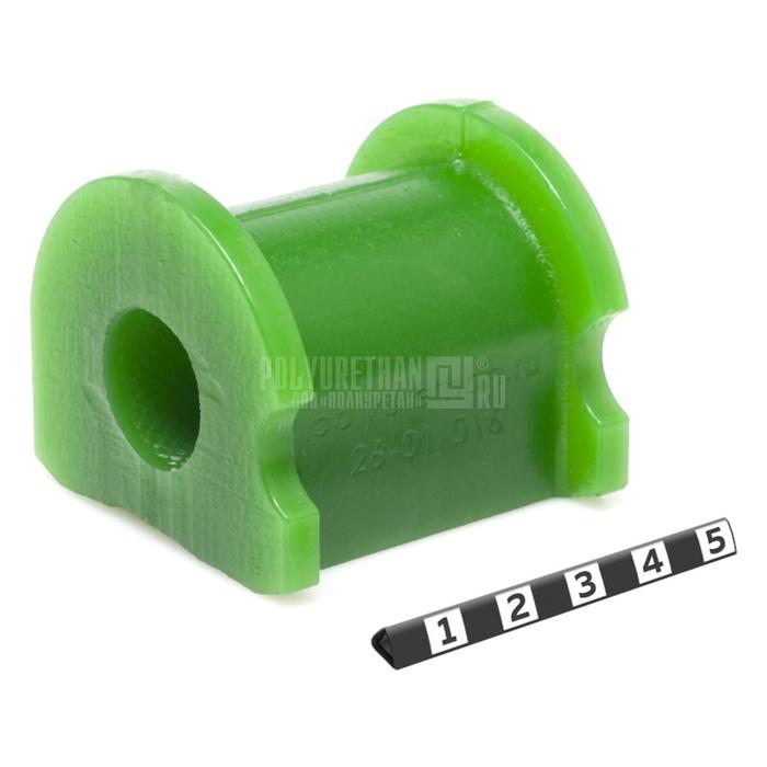 фото Втулка стабилизатора задней подвески, id =19,6мм, 26-01-016, зеленый полиуретан
