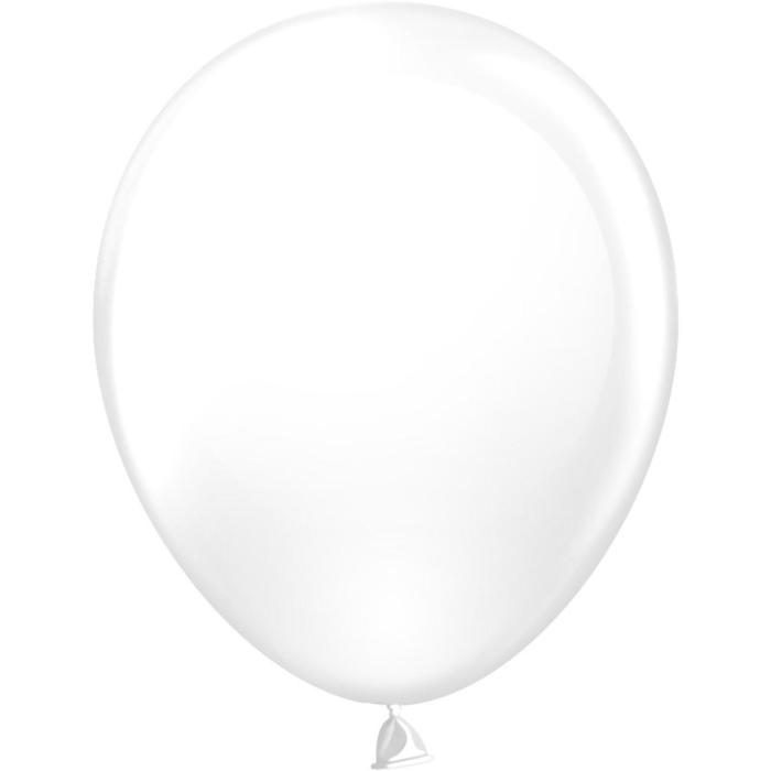 фото Шар латексный 12", пастель, набор 100 шт., цвет белый шаринг