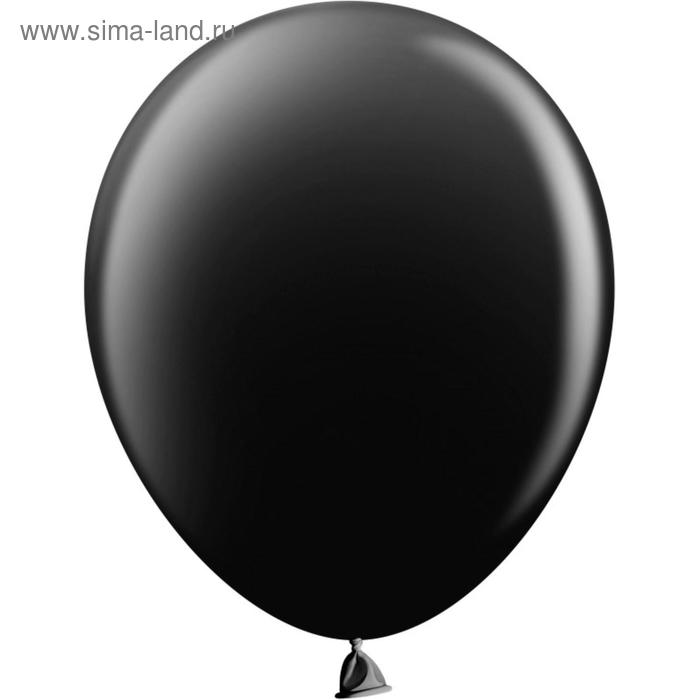 фото Шар латексный 12", пастель, набор 100 шт., цвет чёрный шаринг