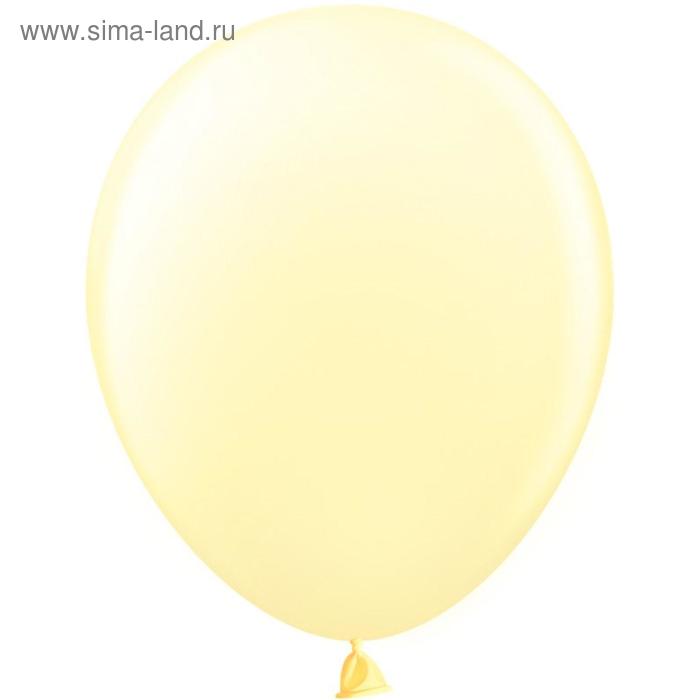 фото Шар латексный 12", макарунс, неаполитанский жёлтый, набор 100 шт. шаринг