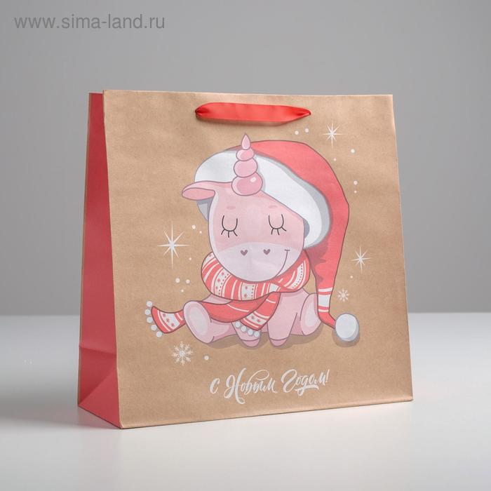 Пакет крафтовый квадратный «Новогодний малыш», 30 × 30 × 12 см
Пакет крафтовый квадратный «Новогодний малыш», 30 × 30 × 12 см