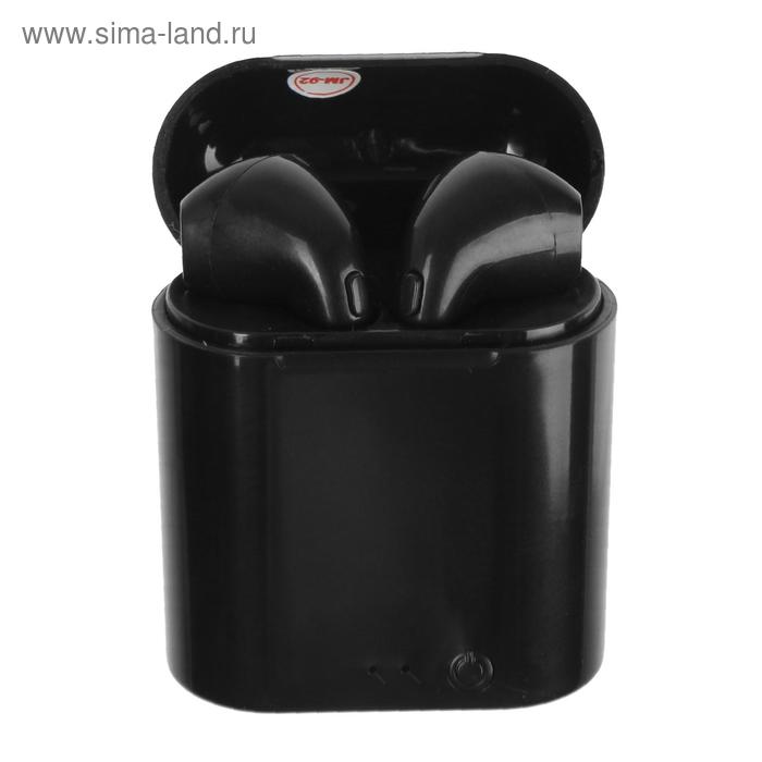 фото Наушники беспроводные luazon i7-mini, tws, bt 5.0, 40/350 мач, глянцевые, чёрные luazon home
