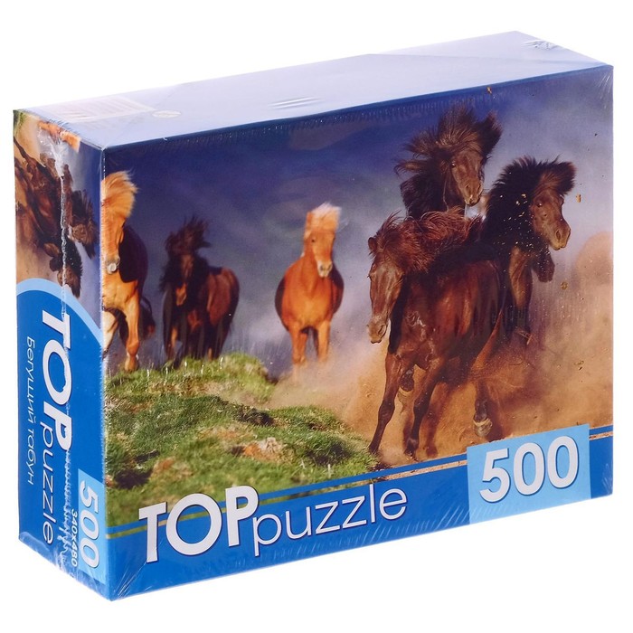 Пазлы «Бегущий табун», 500 элементов
Пазлы «Бегущий табун», 500 элементов