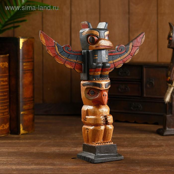 Тотем из дерева "Хайден" 25х8х30 см
Тотем из дерева "Хайден" 25х8х30 см