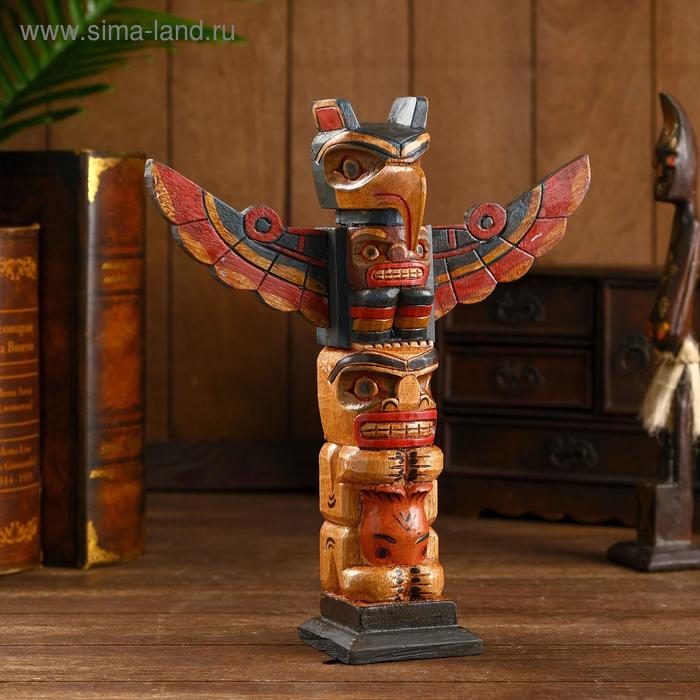 Тотем из дерева "Алвин" 25х8х30 см
Тотем из дерева "Алвин" 25х8х30 см