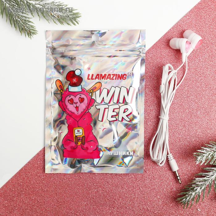 Наушники в пакете Winter, 1,2 м
Наушники в пакете Winter, 1,2 м