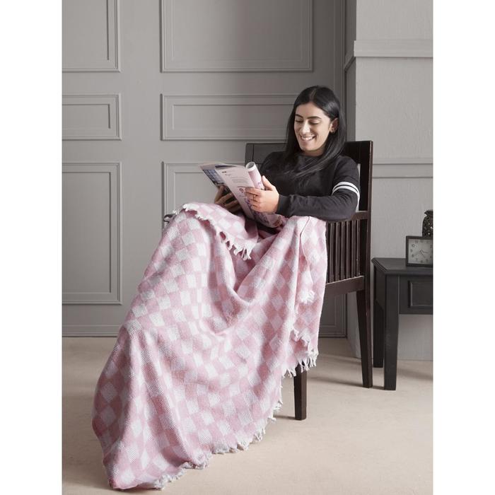 Плед Isabella, размер 130x150 см, цвет розовый
Плед Isabella, размер 130x150 см, цвет розовый