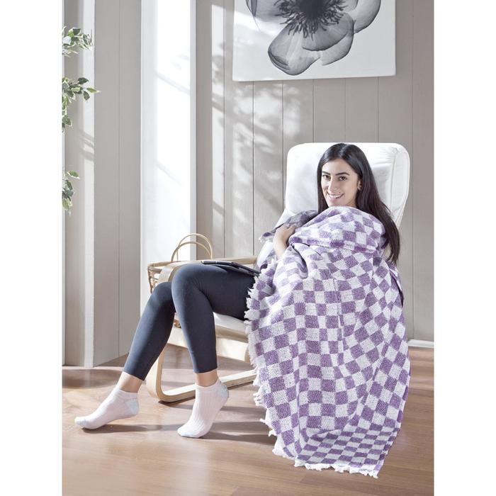 Плед Isabella, размер 130x150 см, цвет сиреневый
Плед Isabella, размер 130x150 см, цвет сиреневый