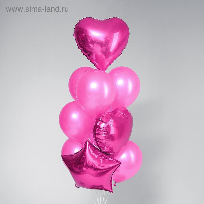 Букет из шаров «Нежный», фольга, латекс, набор 10 шт., цвет розовый
Букет из шаров «Нежный», фольга, латекс, набор 10 шт., цвет розовый