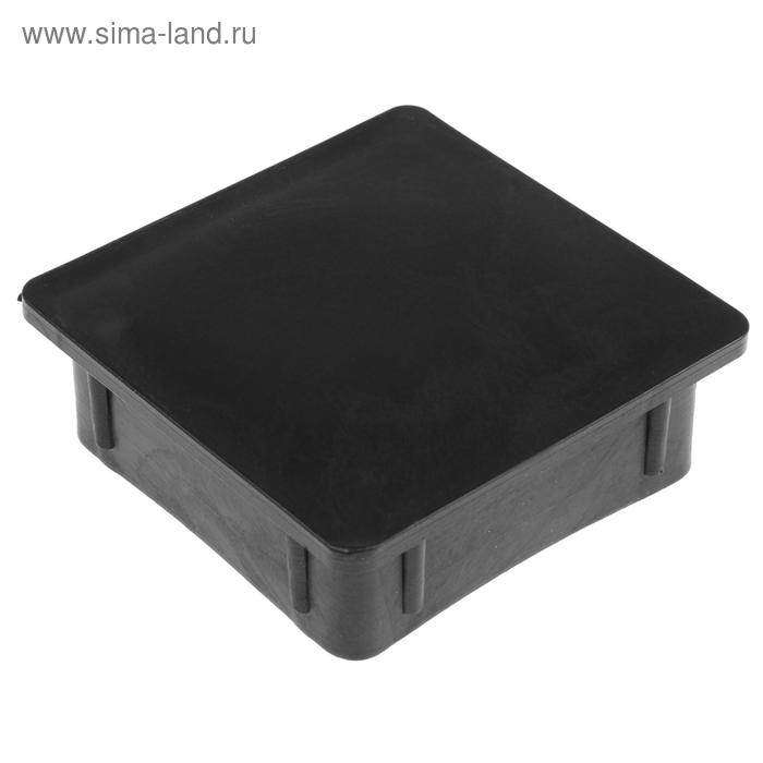 Заглушка ТУНДРА внутренняя 80×80, черная
Заглушка ТУНДРА внутренняя 80×80, черная