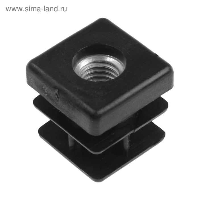 Заглушка ТУНДРА внутренняя 20х20 универсальная М8, черная
Заглушка ТУНДРА внутренняя 20х20 универсальная М8, черная
